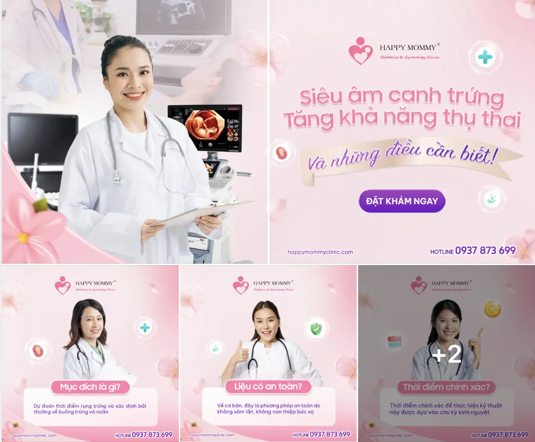 Bespoke Marketing hợp tác triển khai chiến dịch Performance Marketing cho chuỗi phòng Khám Happy Mommy