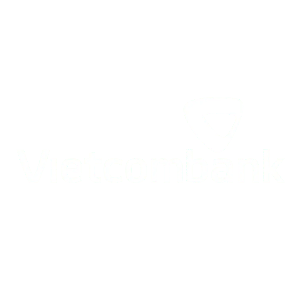 vietcombank logo white